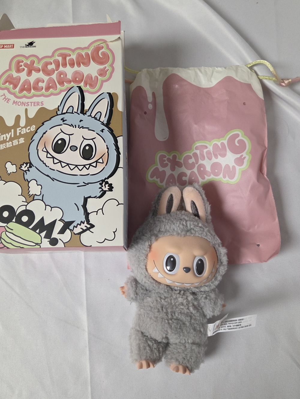 POP MART The Monsters Tasty Macaron Sesame Beans Vinyl Face Blind Box-Single Toy